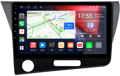 Штатная магнитола Honda CR-Z 2010-2016 (левый руль) Canbox L-Line 4169-9-0306 на Android 10 (4G-SIM, 2/32, TS18, DSP, QLed)