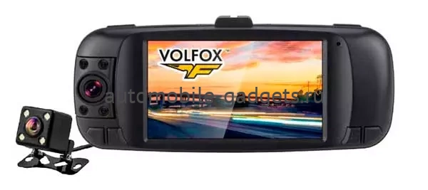 VOLFOX VF-R330 видеорегистратор c 3-я камерами