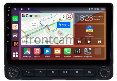 Штатная магнитола Honda HR-V 2, Vezel, XR-V 2014-2021 Canbox H-Line 4197-9-2141 на Android 10 (4G-SIM, 8/128, DSP, QLed)