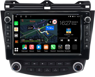 Штатная магнитола BYD F6 2007-2012 Canbox M-Line 7825-10-2187 на Android 10 (4G-SIM, 2/32, DSP, QLed) С крутилками