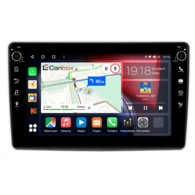 Штатная магнитола Ford Edge 2007-2010 Canbox H-Line 7808-10-1425 на Android 10 (4G-SIM, 6/128, DSP, QLed) С крутилками