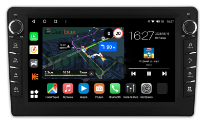 Штатная магнитола Opel Astra G 1998-2009 (устанавливается наверх) Canbox M-Line 7831-9-0026 на Android 10 (4G-SIM, 2/32, DSP, IPS) С крутилками