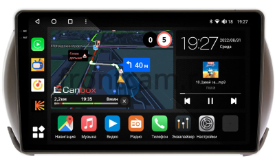 Штатная магнитола Mazda Carol 6 2009-2014 Canbox M-Line 2K 4177-9281 на Android 10 (4G-SIM, 2/32, DSP, QLed)