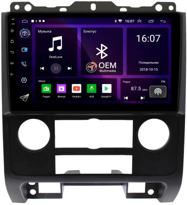 Штатная магнитола Canbox RS9-9279 для Ford Escape 2 2007-2012 (черная) на Android 10 (IPS, DSP, CarPlay)