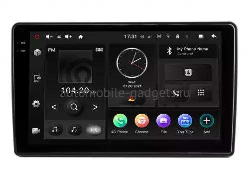 INCAR TMX2-8658-6 Maximum Штатная магнитола для Volkswagen, Skoda, Seat на Android 10 с 6GB, DSP, 4G