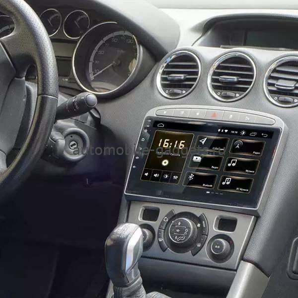 Incar RFR-FC243 Переходная рамка для установки магнитолы 9 дюймов Peugeot 308 (2008-2014), 408 2010+