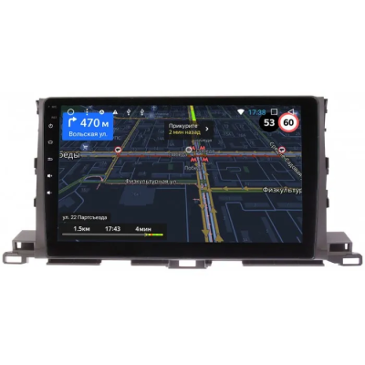 Штатная магнитола Toyota Highlander 3 (U50) 2013-2019 OEM RK10-1035 на Android 10 (CarPlay, AHD, 1/32)