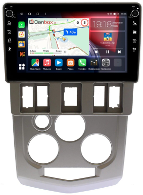 Штатная магнитола Renault Logan 2004-2009 Canbox H-Line 7803-9-674 на Android 10 (4G-SIM, 4/64, DSP, IPS) С крутилками