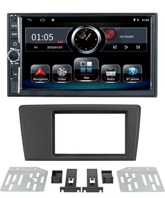 SWAT AHR-7040-RVL-N13 Установочный комплект для Volvo S60, V70 2000-2004, XC70 2004-2007 на Android 8.1 c 2 GB оперативной памяти и встроенным DSP процессором