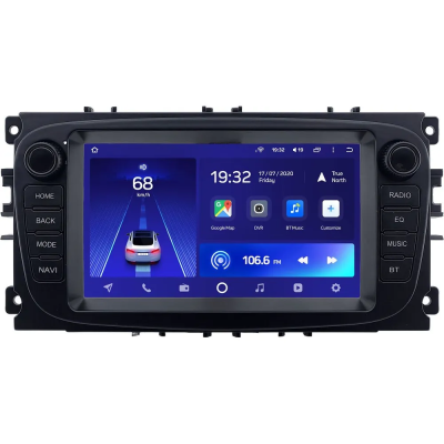 Магнитола в штатное место 2 din Ford Focus 2, C-MAX, Mondeo 4, S-MAX, Galaxy 2, Tourneo Connect 2006-2015 (черный) Teyes CC2 PLUS 4/64 7 дюймов RP-0195-491 на Android 10 (4G-SIM, DSP)