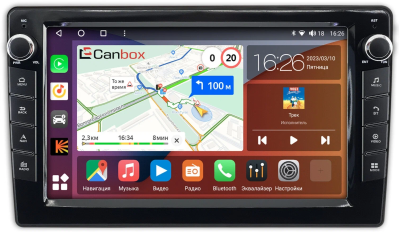 Штатная магнитола Toyota Estima, Previa (XR10, XR20) 1990-2000 Canbox H-Line 7824-9-2622 на Android 10 (4G-SIM, 6/128, DSP, IPS) С крутилками