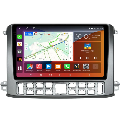 Штатная магнитола GAZ Газел НН (Gazele NN) (серебренная) Canbox Logic-i3 2K 5736-10-0552 на Android 11 (4G-SIM, 8/256, DSP, 360, QLed)