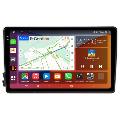 Штатная магнитола Canbox EVO 2K 5833-9-770 для SsangYong Kyron, Korando Sports, Actyon, Actyon Sports 2005-2017 на Android 14 (4G-SIM, 16/512, DSP, QLed, AI, 360)