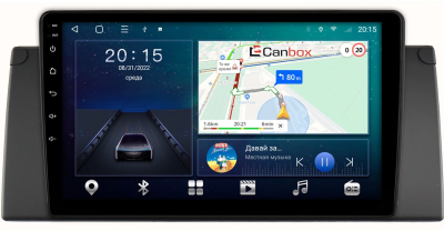 BMW 5 (E39), X5 (E53), 7 (E38) 1995-2004 Canbox M-Line 4544-9295 на Android 10 (4G-SIM, 2/32, DSP, QLed)