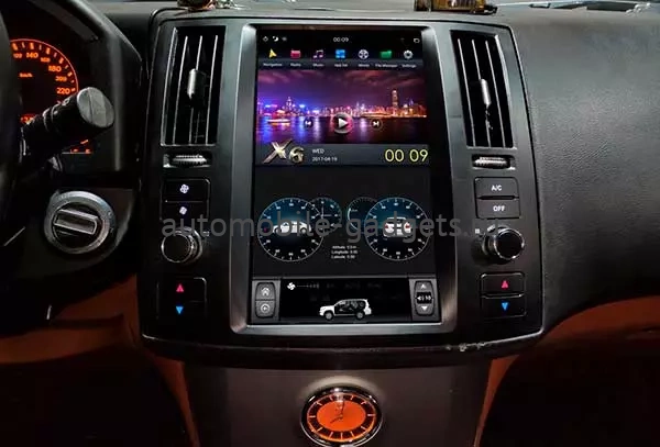 Carmedia ZF-1279-Q6 ("Тесла-стиль") штатная магнитола для Infiniti FX35, FX45 2006-2009 на Android 11 c 8GB, DSP, 4G