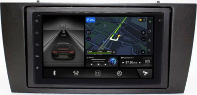 Магнитола в штатное место 2 din Jaguar X-Type, S-Type 1998-2008 (черная) Canbox M-Line 9863-RP-11-154-293 на Android 10 (4G-SIM, 2/32, DSP)