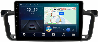 Штатная магнитола Canbox M-Line 4544-9-271 для Peugeot 508 2011-2018 на Android 10 (4G-SIM, 2/32, DSP, QLed)