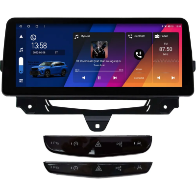 Штатная магнитола Cadillac XT5 2016-2024, XT6 2019-2024 12.3 дюйма Canbox GTR1233-0403 на Android 10 (CarPlay, 4/64, DSP, QLed) BMW Style