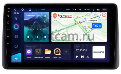 Штатное головное устройство Teyes CC3L 4/64 9 дюймов RM-9-1886 для Kia Soul 2011-2014 (вместо бардачка, тип 2) на Android 10 (4G-SIM, DSP, IPS)