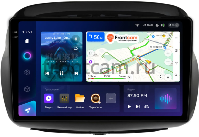 Штатное головное устройство Honda Edix, FR-V 2004-2009 Teyes CC3 2K 360 6/128 10.36 дюймов RM-10-0211 на Android 10 (4G-SIM, DSP, QLed)