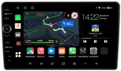 Штатная магнитола Canbox M-Line 7841-9-370 для Opel Agila 2008-2014 на Android 10 (4G-SIM, 4/64, DSP, QLed)