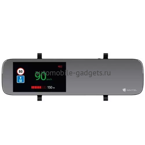 Navitel MR450 GPS - двухканальное зеркало-видеорегистратор с GPS-информером