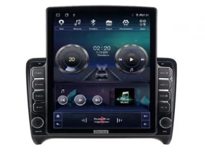 Carmedia OL-9101-12D ("Тесла-стиль") штатная магнитола для Audi TT, TTS (8J) 2006-2014 на Android 10 c 4GB, DSP