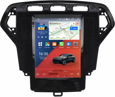 Штатное головное устройство Ford Mondeo 4 2006-2010 Canbox PRO-Line (Tesla style) 9.7 дюймов 4/64 7881-1312-6 на Android 13 (4G-SIM, DSP, QLed)