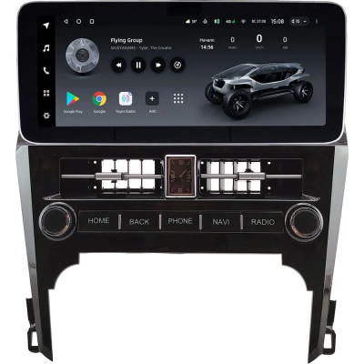 Штатная магнитола Toyota Camry XV50 2011-2014 12.3 дюйма Teyes LUX ONE (Round Corner) 6/128 RM-0616 на Android 10 (4G-SIM, 6/128, DSP, QLed) Mercedes Style