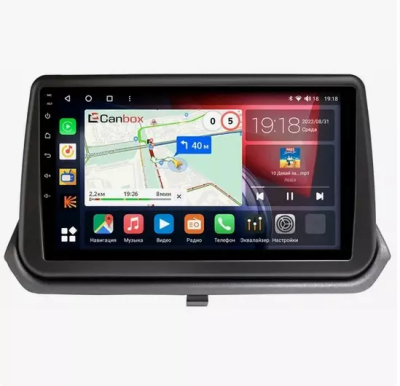 Mitsubishi Pajero iO, Pajero Pinin 1998-2007 (взамен верхнего козырька) Canbox H-Line 3792-9-2614 на Android 10 (4G-SIM, 4/64, DSP, QLed)
