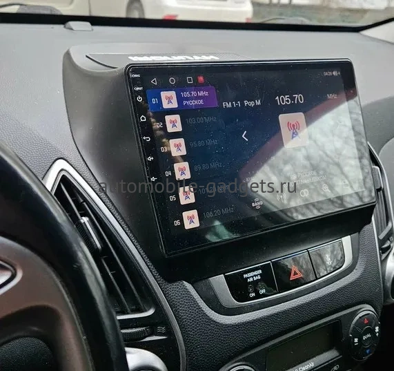 Hyundai ix35, Tucson 2 2009-2015 Canbox L-Line 4170-1043 на Android 10 (4G-SIM, 2/32, TS18, DSP, QLed) (для авто без камеры)