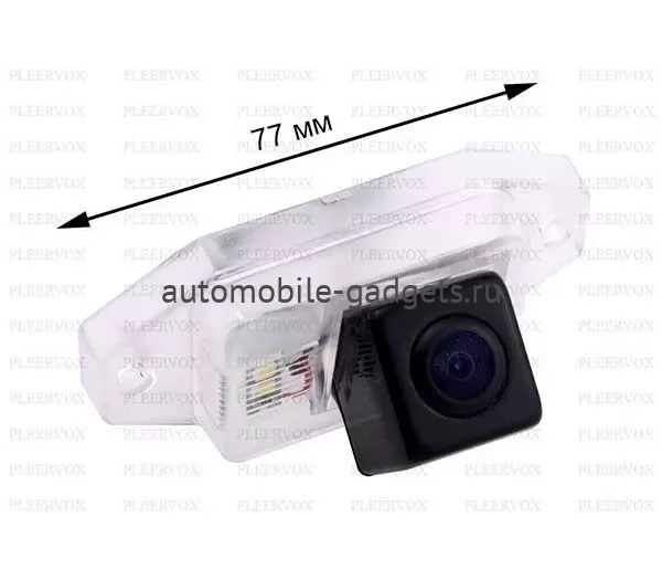 Штатная камера заднего вида Pleervox PLV-CAM-TYPR02 для автомобилей Toyota LC 100, Prado 120 c запасным колесом на двери Штатная камера заднего вида Pleervox PLV-CAM-TYPR02 для автомобилей Toyota LC 100, Prado 120 c запасным колесом на двери