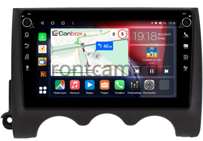 Штатная магнитола Mitsubishi Pajero Mini 2 2008-2012 Canbox H-Line 7803-9-1737 на Android 10 (4G-SIM, 4/64, DSP, IPS) С крутилками