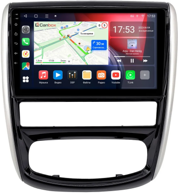 Nissan Terrano 3 2014-2022 (глянцевая) Canbox L-Line 4169-9-1346 на Android 10 (4G-SIM, 2/32, TS18, DSP, QLed)