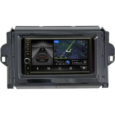 Магнитола в штатное место 2 din Toyota Fortuner 2 2015-2024 Canbox GT056-RP-11-600-450 на Android 10 (2/32, DSP, IPS, Carplay) С крутилкой