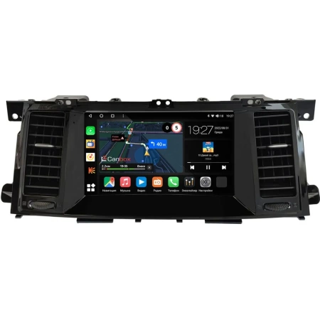 Штатная магнитола Nissan Patrol (Y62) 2010-2024, Armada 2 2016-2020 (Тип B, для авто с кнопкой TEL, can RZC) Canbox M-Line 4544-9-2640 на Android 10 (4G-SIM, 2/32, DSP, QLed)