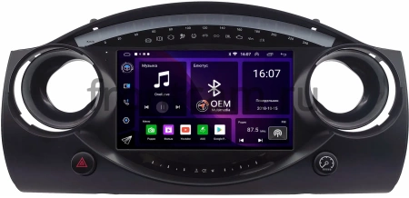 Mini Cabrio 2004-2008, Hatch (R50) 2000-2006 Canbox RS9-1521 1.5/32 Android 10 (IPS, DSP, CarPlay)