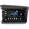 Штатная магнитола Honda Civic 9 4D 2011-2015 (левый руль, седан) Canbox M-Line 7821-9166 на Android 10 (4G-SIM, 2/32, DSP, IPS) С крутилками