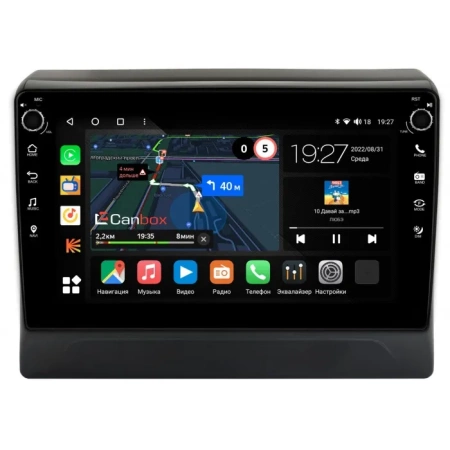 Mitsubishi Delica D:5 2018-2024 Canbox M-Line 7825-10-2562 на Android 10 (4G-SIM, 2/32, DSP, QLed) С крутилками