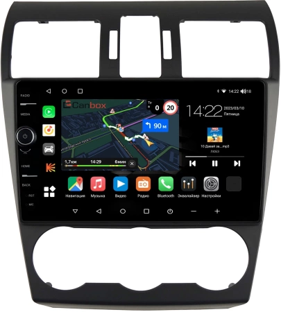 Штатная магнитола Subaru Forester 4 2012-2015, Impreza 4, XV 2011-2016, WRX 2014-2017 Canbox M-Line 7840-9-1518 на Android 10 (4G-SIM, 2/32, DSP, QLed)