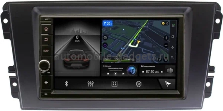 Магнитола в штатное место 2 din Datsun On-Do, Mi-Do 2014-2021 Canbox M-Line 5601-RP-DTOD-95 на Android 10 (4G-SIM, 2/32, DSP, IPS) С крутилкой