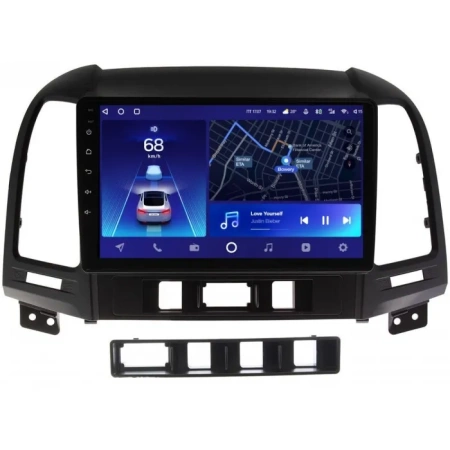 Штатное головное устройство Hyundai Santa Fe 2 2005-2012 Teyes X1 WIFI 2/32 9 дюймов RM-9052 на Android 8.1 (DSP, IPS, AHD)