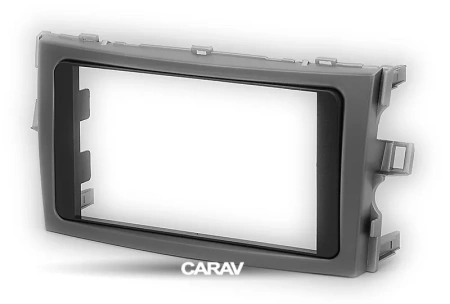 Магнитола в штатное место 2 din Toyota Verso 2009-2018 (темно-серая) Canbox L-Line 4476-RP-11-775-458 на Android 10 (4G-SIM, 3/32, TS18, DSP, QLed)