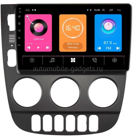 Mercedes-Benz ML (w163) 1997-2005 черная (для авто с климат-контролем) OEM RK9-1156 на Android 10 (CarPlay, AHD, 1/32)