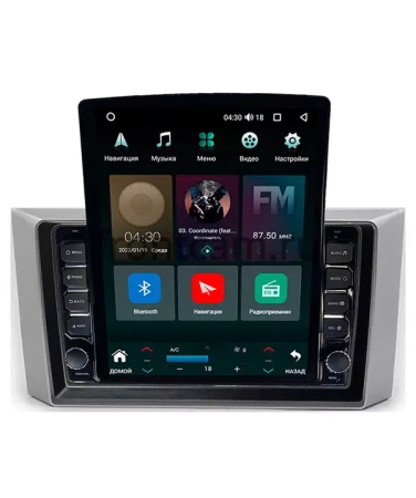 Штатная магнитола Foton Tunland 2011-2018 Canbox M-Line 5610-10-1212 на Android 10 (4G-SIM, 2/32, DSP, QLed, Tesla)