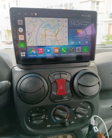 Штатная магнитола Canbox PRO-Line 2K 4253-10-059 для Fiat Doblo 2000-2015 на Android 13 (4G-SIM, 8/256, DSP, QLed)