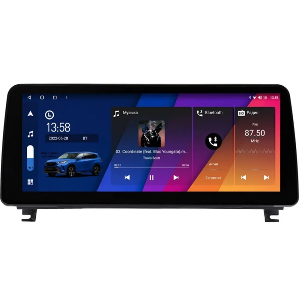 BMW Z4 2 (E89) 2009-2017 12.3 дюйма Canbox M-Line 7811-0016 на Android 10 (4G-SIM, 2/32, DSP, QLed) BMW Style