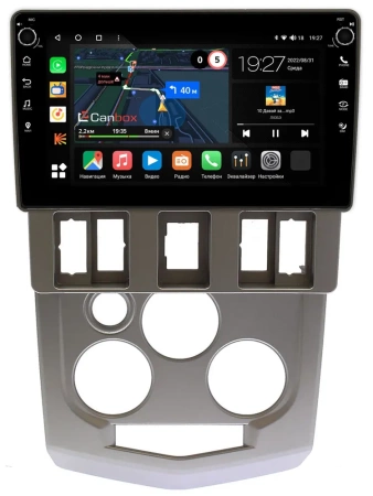 Штатная магнитола Renault Logan 2004-2009 Canbox M-Line 7801-9-674 на Android 10 (4G-SIM, 2/32, DSP, IPS) С крутилками