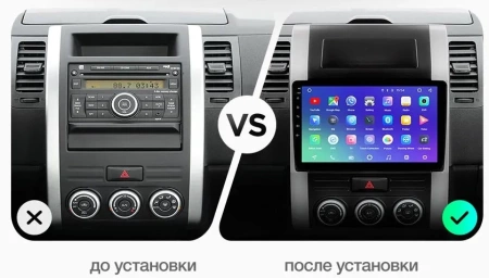 FarCar S500 BX1193M штатная магнитола для Nissan X-Trail T31 (2007-2014) на Android 14 c 8GB, DSP, 4G