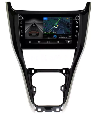 Штатная магнитола Canbox H-Line 7808-10-1227 для Toyota Harrier 3 (XU60) 2017-2020 на Android 10 (4G-SIM, 6/128, DSP, QLed) С крутилками